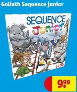 Kruidvat Goliath Sequence junior aanbieding