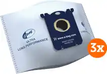 Bol.com Philips S-Bag FC8027/01 - 3 stuks - Stofzuigerzak Ultra Long Performance aanbieding