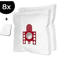 Bol.com Stofzuigerzakken geschikt voor Miele FJM Compact C1 / C2 complete C1 - van Zedar - 8 stuks aanbieding
