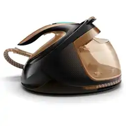 Bol.com Philips Perfect Care Elite Plus GC9682/80 - Stoomgenerator - 1.8L Watertank - Zwart / Goud aanbieding