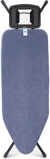 Bol.com Brabantia Strijkplank C - voor Strijkijzer - 124x45 cm - Denim Blue aanbieding