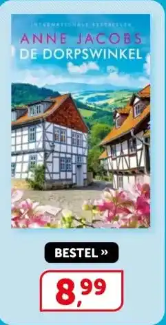 Boekenvoordeel Anne Jacobs de dorpswinkel aanbieding