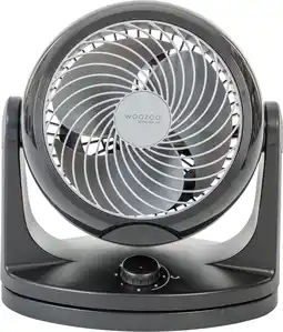 Bol.com IRIS Woozoo by Ohyama HD18 - Tafelventilator - Zwart aanbieding