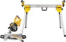 Coolblue DeWalt DWS773-QS + onderstel aanbieding