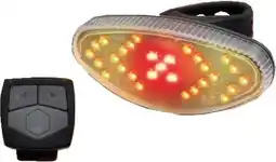 Bol.com Benson Fietslamp met richtingaanwijzer - LED knipperlicht - afstandsbediening aanbieding