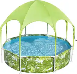 Bol.com Bestway My First Frame Zwembad Splash-In-Shade Play Rond met UV Zonnescherm, 244cm aanbieding