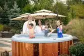 Bol.com Ticra Outdoor - Nordic Hottub Impulse DP - Ø 200 cm - Elektrisch - Jacuzzi aanbieding