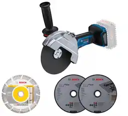 Bol.com Bosch GWS 18V-180 PC Haakse Slijpmachine - 06019H6E01 aanbieding