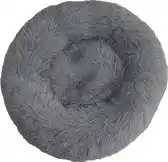 Bol.com Dailyibed hondenmand - donut - hondenkussen - hondenbed - XXL - 80x80x16 cm - Grijs aanbieding