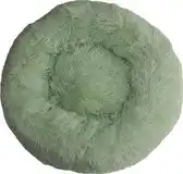 Bol.com Dailyibed hondenmand - donut - hondenkussen - hondenbed - XXL - 80x80x16 cm - Mintgroen aanbieding