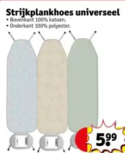 Kruidvat Strijkplankhoes universeel aanbieding