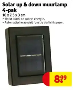 Kruidvat Solar up & down muurlamp aanbieding