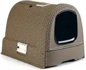 Bol.com Curver Kattenbak met lade - 51,5x38,5x40cm - Mokka aanbieding