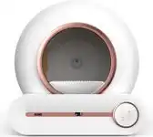 Bol.com BOME Zelfreinigende Kattenbak - Met App en Touchscreen - 65L - Rosé aanbieding