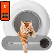 Bol.com BOME Zelfreinigende Kattenbak - Met App en Touchscreen - 65L aanbieding