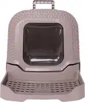 Bol.com Adori Kattentoilet Rattan 69x42x41 cm - Kattenbak - Taupe aanbieding