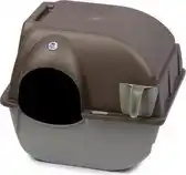 Bol.com Omega Paw - Zelfreinigend - M - Bruin - Kattenbak - 43 x 51 x 42 cm aanbieding