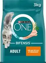 Bol.com Purina ONE Adult - Kattenvoer Droogvoer - Kip & Volkoren Granen - 3 kg aanbieding