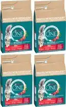 Bol.com PURINA ONE Sterilcat - Kattenbrokjes - Rund & Tarwe - 4 x 3 kg aanbieding