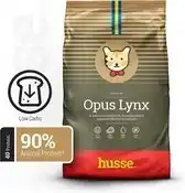 Bol.com Husse Opus Lynx - Graanvrij Kattenvoer, Graanvrije Kattenbrokken, Kattenvoeding Droogvoer - 2 kg aanbieding