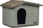 Bol.com Duvo+ Pepita - Huisdierhuis - Hondenhok - Bruin/Groen - 51x38x35cm aanbieding