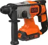 Alternate BLACK+DECKER 18V 2.5Ah SDS+ Pneumatische boorhamer BCD900E2K-QW klopboormachine aanbieding