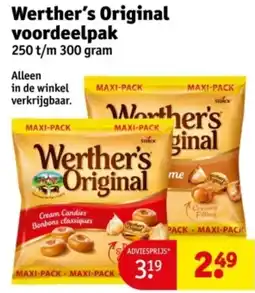 Kruidvat Werther's Original voordeelpak aanbieding