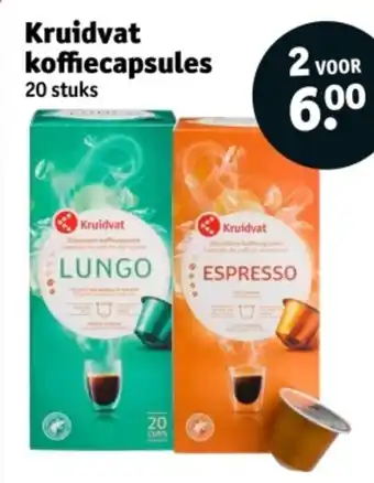 Kruidvat Kruidvat koffiecapsules aanbieding