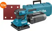 Coolblue Makita BO4555K + Makita Schuurstrook 114x102 mm K120 (10x) aanbieding