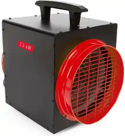 Bol.com Perel Ventilatorkachel, voor binnen, 3300 W aanbieding