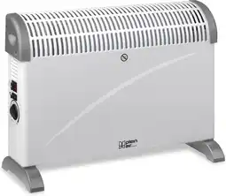 Bol.com Plein Air Elektrische Heater Kachel TCT-2000 - 750/1500/2000W - Verstelbare Thermostaat - Wit aanbieding