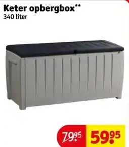 Kruidvat Keter opbergbox aanbieding