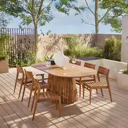 Wehkamp Studio LIVIT teak tuintafel Danese (220x110) aanbieding