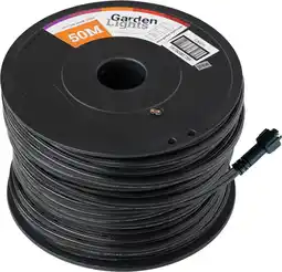Bol.com Garden Lights Hoofdkabel Flex 50 Meter - kabel voor buitenverlichting - zwart aanbieding