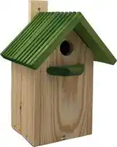 Bol.com GARDEN SPIRIT Vogelhuisje Nestkast Boswachtershuisje Koolmees - Vogels aanbieding