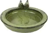 Bol.com Best for Birds Vogelvoederschaal - vogelbad - groen - 31 cm - vogel drinkschaal aanbieding