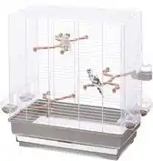 Bol.com Imac Vogelkooi Carlotta Taupe / Wit aanbieding