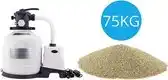 Bol.com Intex - Zandfilterpomp 3500 L/u & Filterzand 75 kg aanbieding