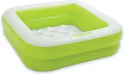 Bol.com Intex Kinderzwembad Groen - 85x85x23cm aanbieding