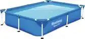 Bol.com Bestway My First Frame Pool 221 x 150 x 43 cm - Zwembad aanbieding