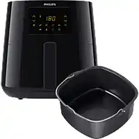 Bol.com Philips Essential 3000 Series Airfryer XL - HD9270/93 - 6.2L - Tot 5 Personen - Met bakvorm aanbieding