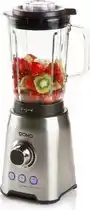Bol.com DOMO DO710BL Blender – 1,5L - 1000 W – Glazen Kan – Smoothie Maker aanbieding