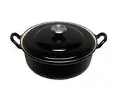 Bol.com Le Creuset Faitout Braadpan - 2,4 l - Ø 24 cm - Ebbenzwart aanbieding