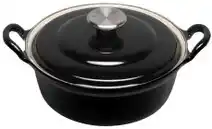 Bol.com Le Creuset Faitout Braadpan - 3,9 l - Ø 28 cm - Ebbenzwart aanbieding