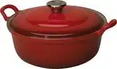 Bol.com Le Creuset Faitout Braadpan - 6,6 l - Ø 32 cm - Kersenrood aanbieding
