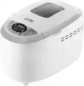 Bol.com TZS First Austria Broodbakmachine, 900 tot 1250 gr Brood - Timer - 12 Bakprogramma's - 850W - Wit aanbieding
