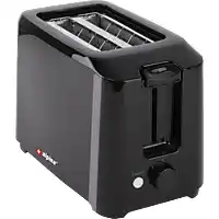 Bol.com Alpina Broodrooster - 7 Standen - Kruimellade - 700 Watt - Zwart aanbieding