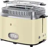 Bol.com Russell Hobbs 21682-56 Retro Vintage Cream Broodrooster - Crème aanbieding