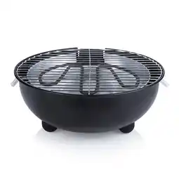 Bol.com Tristar BQ-2880 Elektrische Barbecue - Grilloppervlak 30 cm - Vaatwasserbestendig rooster - Zwart aanbieding