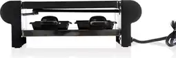 Bol.com Boska Raclette Mini 220V - voor Smelten en Grillen - 2 Personen - Zwart aanbieding